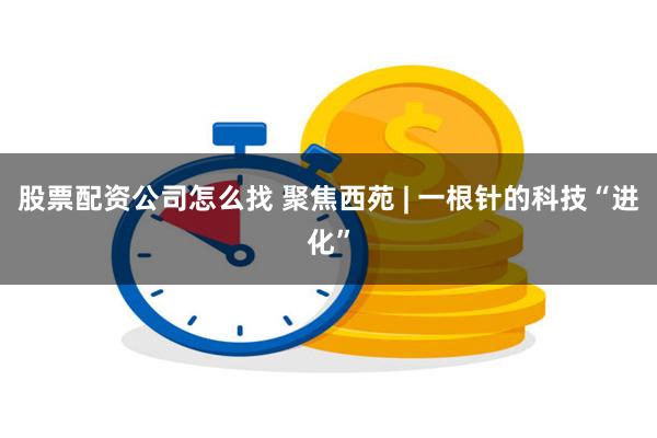 股票配资公司怎么找 聚焦西苑 | 一根针的科技“进化”