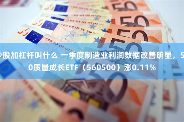 炒股加杠杆叫什么 一季度制造业利润数据改善明显，500质量成长ETF（560500）涨0.11%
