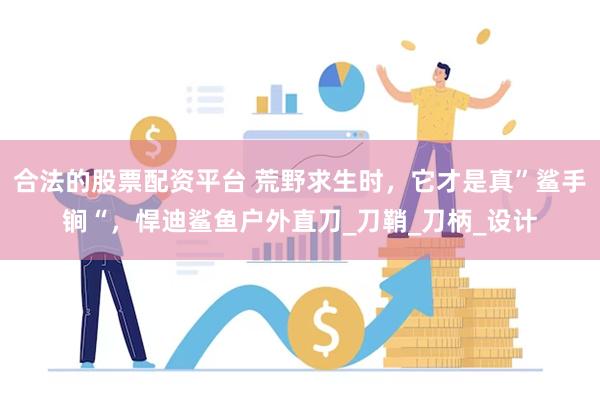 合法的股票配资平台 荒野求生时，它才是真”鲨手锏“，悍迪鲨鱼户外直刀_刀鞘_刀柄_设计
