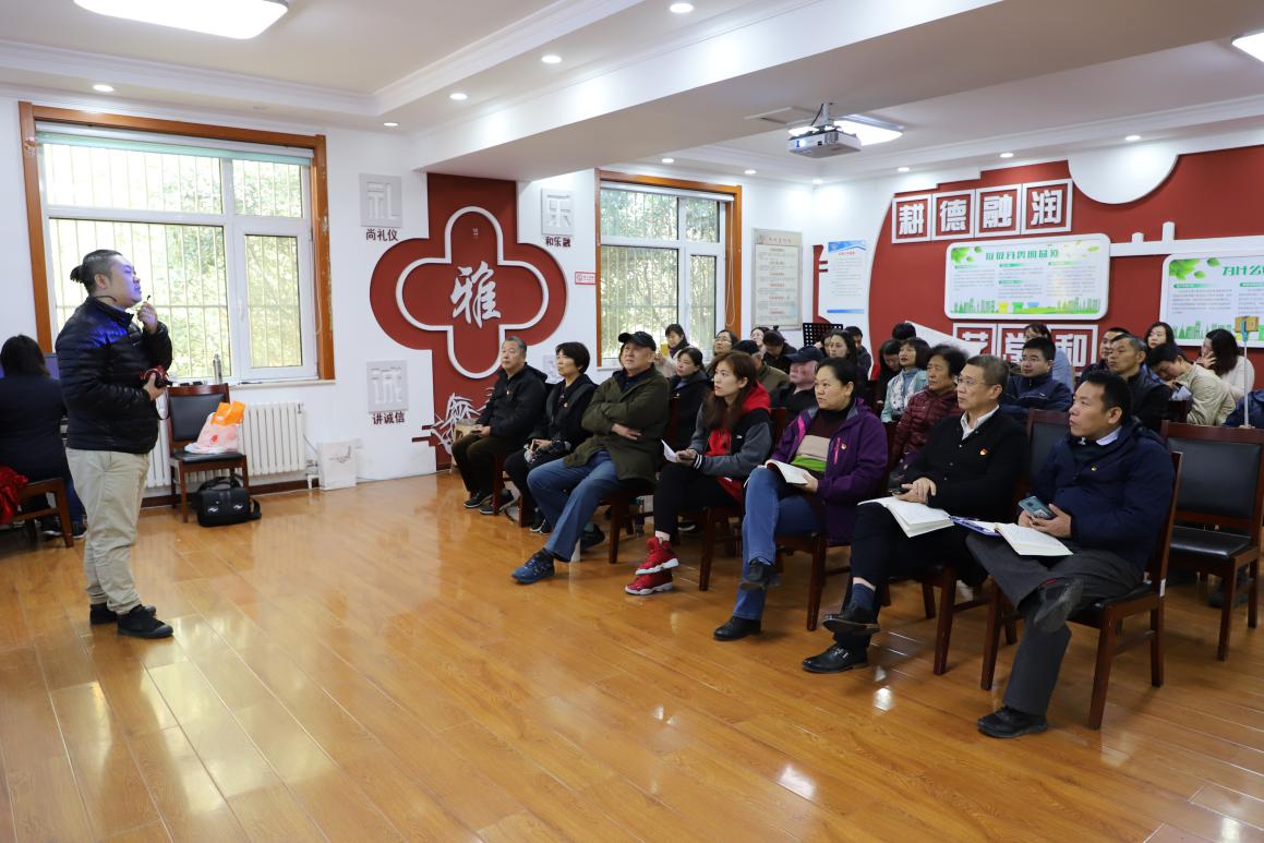 紅色基因融入社區 文化力量潤澤民心——學校黨組織開展進社區講黨課與文化藝術交流活動紀實